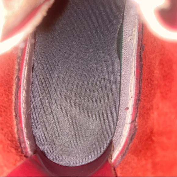 L.L. Bean Red Leather Duck Boots Women’s Size 7 - Picture 12 of 13